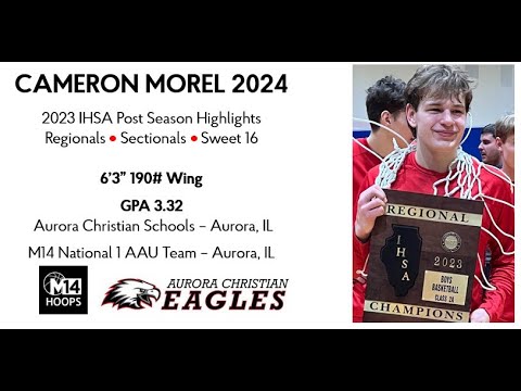 Aurora Christian Schools Cameron Morel 2023 Playoffs