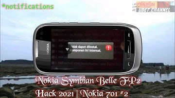 Nokia Symbian Belle FP2 Hack 2021 | Nokia 701 #2 Component can