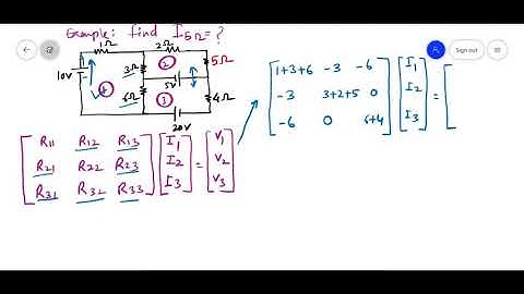 Mesh Analysis (Shortcut) Example-5