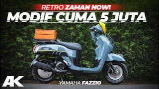 Modif Yamaha Fazzio, BUDGET PELAJAR! #AtenxKatros