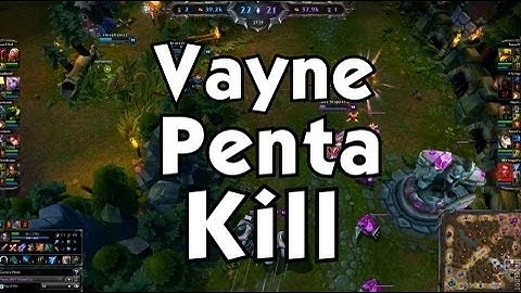 Vayne Pentakill with 200HP (Also with Korean Commentators)