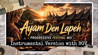 Instrumental Version with BGV (Karaoke Version) | AYAM DEN LAPEH - Progressive Festival Mix