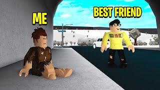 Would My Best Friend Notice If I Was Homeless.. (Roblox Experiment)