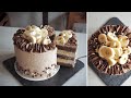 ШОКОЛАДНО-БАНАНОВЫЙ ТОРТ | Банановое кремю | The best Chocolate Banana cake + Eng sub