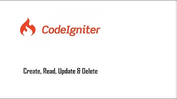 Belajar CodeIgniter 4 Pemula - CRUD #6