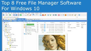 Top 8 Free File Manager Software For Windows 10 screenshot 4