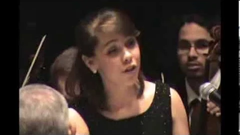 Katherine Buchanan singing Rejoice Greatly, O Daug...