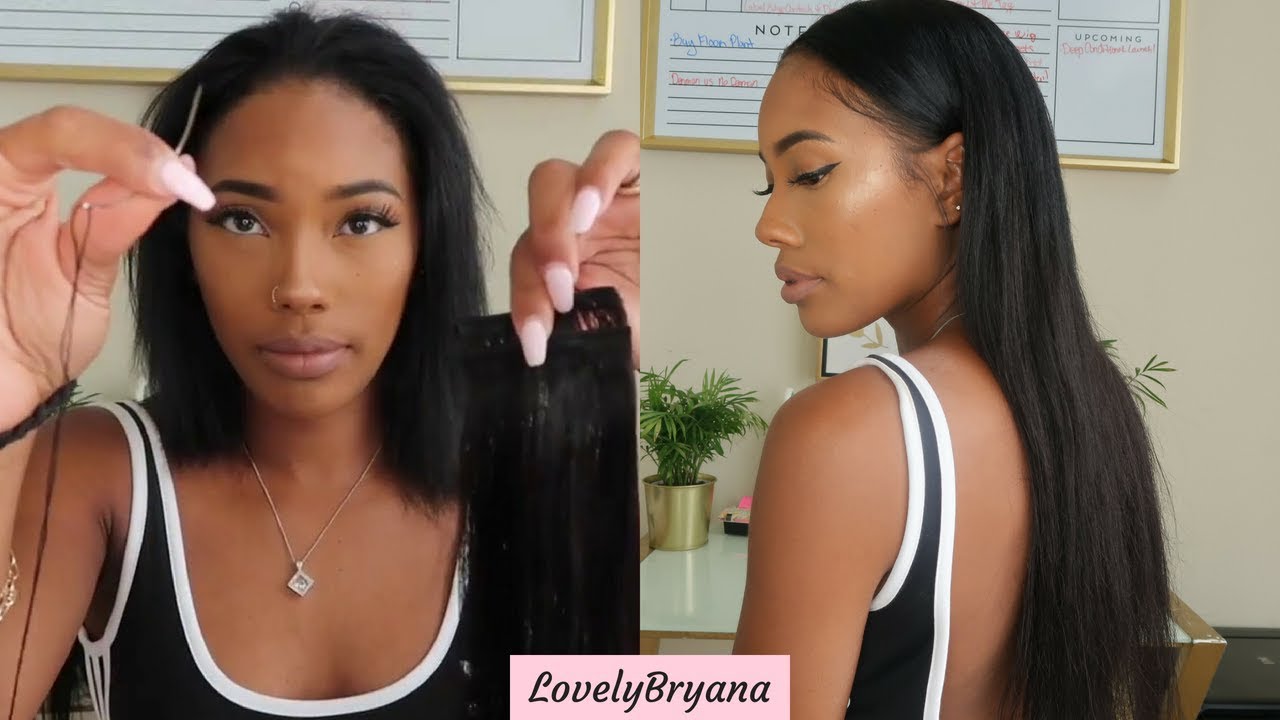 Diy Clip-In Extensions | Ft. Unice Hair