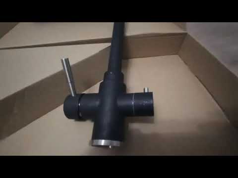 Смеситель кухонный c подключением к фильтру GRANADO Badalona Inox GZ0407