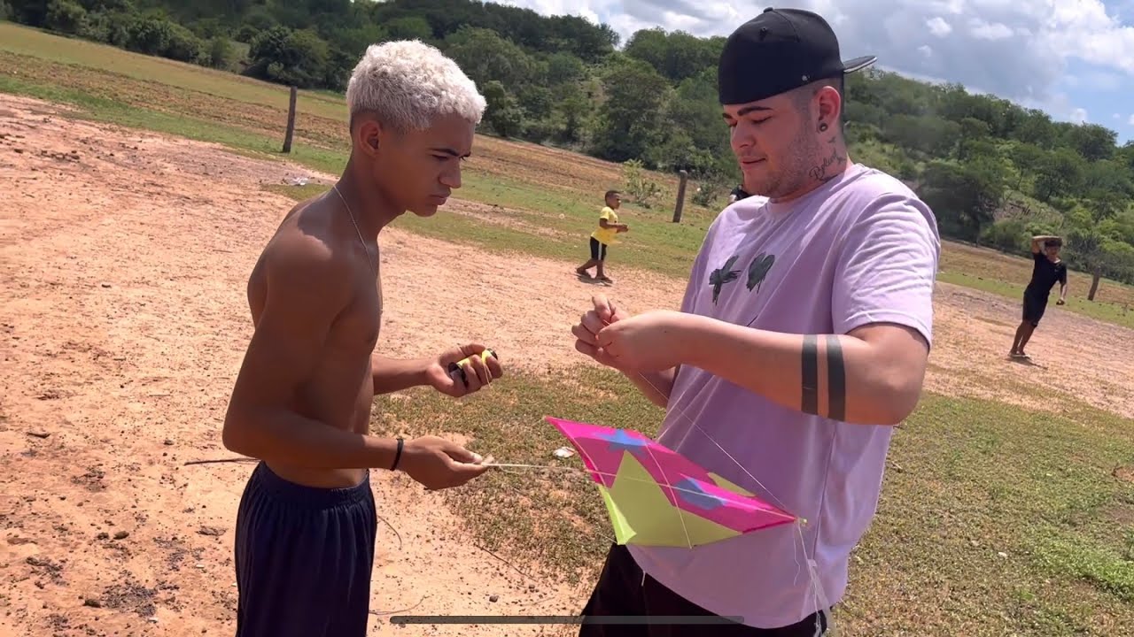 CORTEI A LINHA DA PIPA DO BRUTINHO