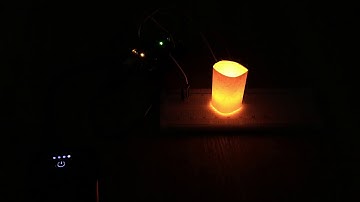 光感應小夜燈(蠟燭動態效果)