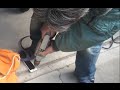 友達のiPhone5を親父にドリルで壊してもらった。