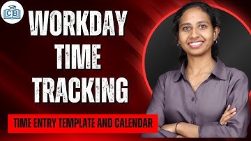 Workday Time Tracking entry template and calendar | Workday Time Tracking  | CyberBrainer