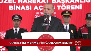 Cumhurbaşkanı Erdoğan, Şehit Babasının Oğulları İçin Yazdığı Şiiri Okudu Resimi