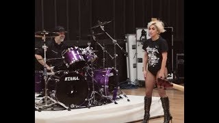 Metallica release new behind the scenes video rehearsing with Lady Gaga!