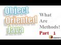 #2 Java Methods and Classes Part 1: Object Oriented Java Tutorial For
Beginners [HD 1080p]