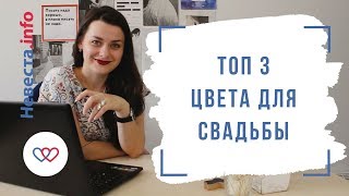 Топ 3 цвета для свадьбы Топ 3 цвета для свадьбы