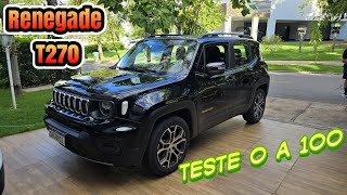 Teste 0 a 100 - Jeep Renegade Longitude T270 - Bônus VW TCross Highline