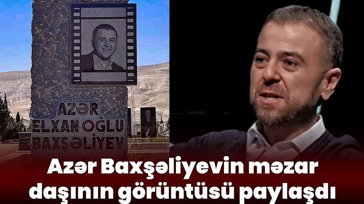 Azər Baxşəliyevin məzar daşı hazırlandı