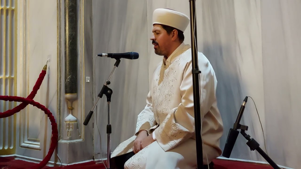 Furkan Tıraşçı Amenerrasülü Kocatepe Camii Müezzini Ankara