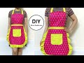 FREE PATTERN😍 Diy sew Cute Apron | Easy Sewing Tutorial for Beginner