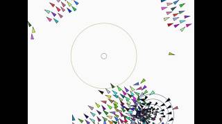 Testing flocking attractor