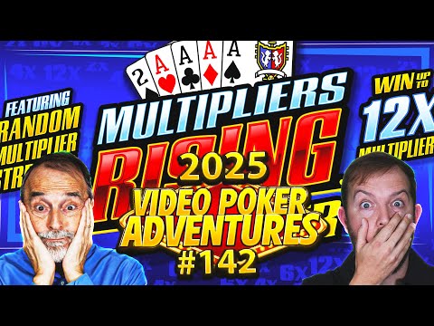Let's See What We Can Do on Multipliers Rising at Video Poker Fest!