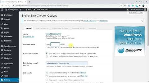 HOW TO CHECK BROKEN LINKS IN WORDPRESS WEBSITES ?