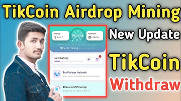 TikCoin Airdrop Mining App | TikCoin Account Create Withdraw | TikCoin Claim Airdrop Crypto 2025
