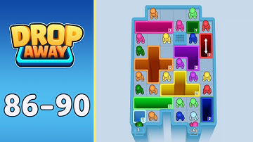 Drop Away: Color Puzzle Level 86 to 90