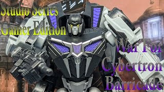 Chuck's Reviews Transformers Studio Series War For Cybertron Barricade