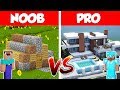 Minecraft NOOB vs PRO: 10 Million$ Modern House Battle in Minecraft / Animation