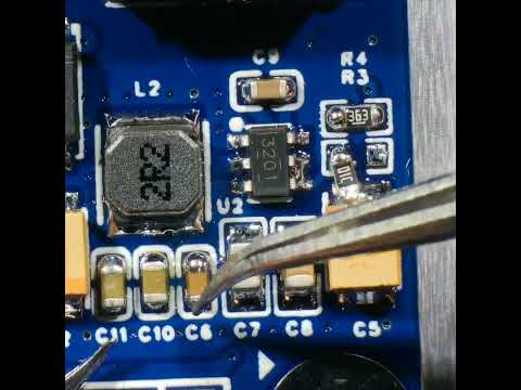 Видео: Оплавление припоя на плате next.module PSU DC #soldering #prototype #pcb #pcbassembly