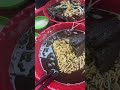 Black chicken and msg noodle delicacy in Vietnam
