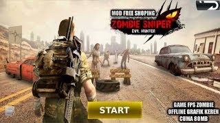 Game FPS Zombie Seru Offline - Zombie Sniper Evil Hunter Android screenshot 1
