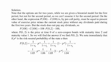 Exam MFE Exercise 4 for June 19, 2017