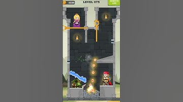 hero rescue game level 75 |  hero rescue gameplay | hero rescue game viral #game #short #shorts