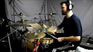 Video thumbnail of "MATLOCK Drum Cover! Badass riff!"