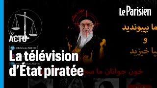 «Le sang de nos jeunes dégouline» : le journal télévisé iranien interrompu par des pirates