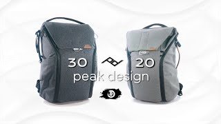 巔峰設計PEAK DESIGN30升的新雙肩包到底多了什么？Peak Design Everyday Backpack 30L VS 20 L Review