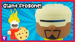 frozone saves incredible kids from fireball jack jack on hobbykidstv