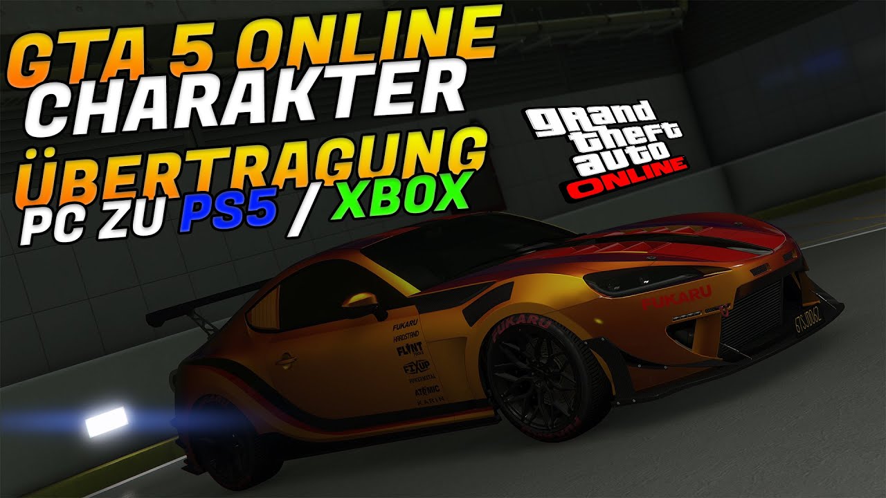 GTA 5 ONLINE CHARAKTER ÜBERTRAGUNG VOM PC AUF KONSOLE 2022 - YouTube