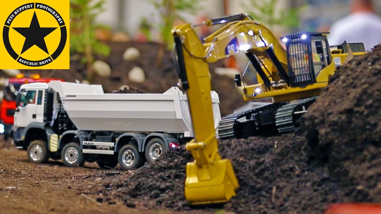 Truck Videos for CHILDREN BRUDER RC TrucksðŸ‘ Excavators Tractors