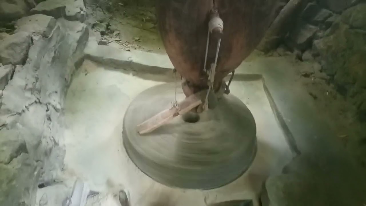 Mechanical water flour mill district Ghizer