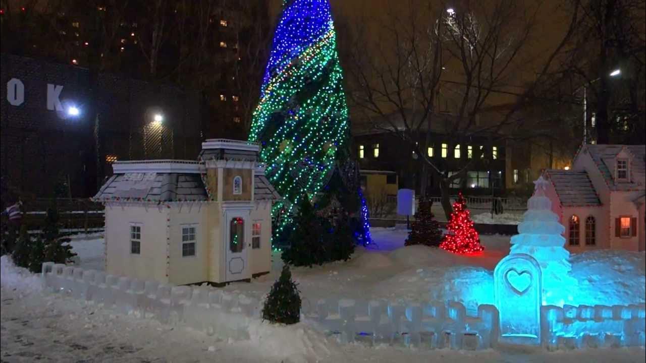 Свет Рождества на Красной Пресне Holdman Christmas Lights 2 YouTube