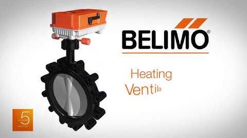 Belimo New Generation of Actuators and Butterfly Valves