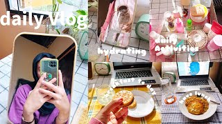 DAILY VLOG 🌷 making my bed, breakfast, clean the skincare area, cooking lunch 🐻‍❄️💐