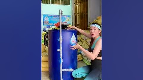 Cách lọc nước giếng khoan nhiễm sắt hết sạch rể làm chi phí thấp