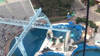 Seaworld San Diego electric ocean sky tower full ride pov
