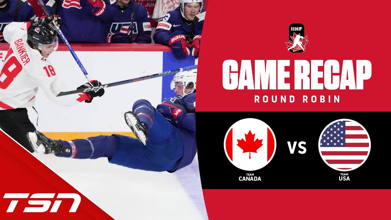 Canada vs. USA 2023 World Juniors Highlights YouTube